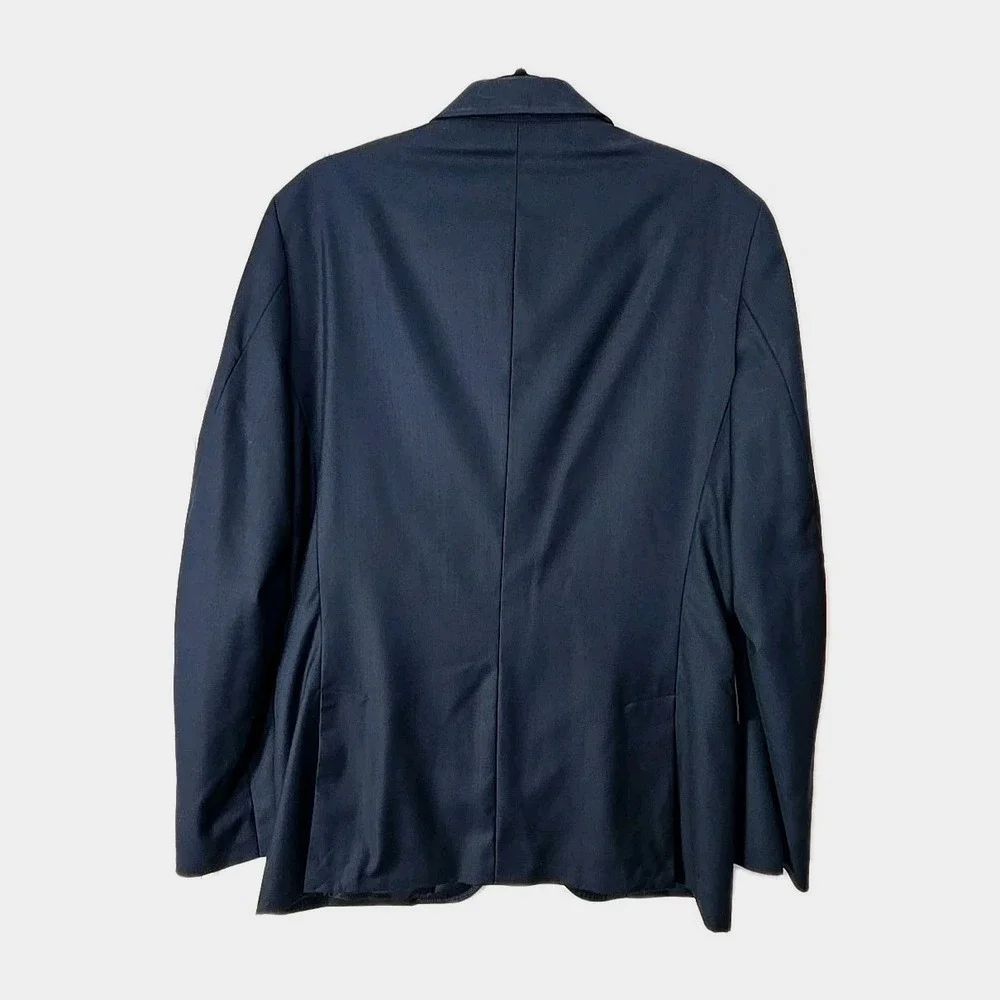 I N C Mens 2 Piece Navy Blue Suit Size M  Jacket‎ &  36X 29 Pants Slim Fit